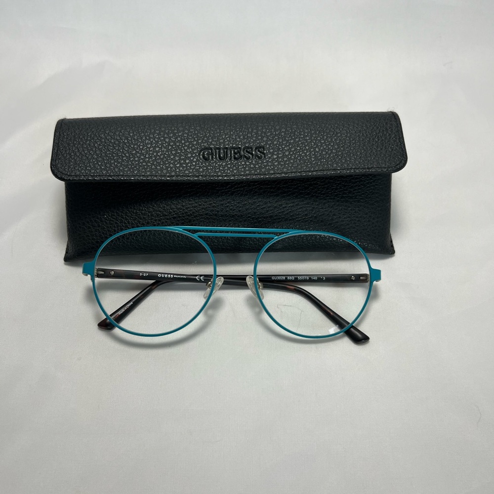 Guess Teal Eyeglasses - Frames only